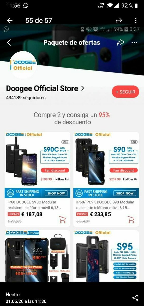 sergiuchomil979's tweet photo. #churrosdedoogee
#doogeetimadores
Ya basta de especular con el dinero de los compradores, si ponen una oferta respentenla, van dos fraudulentas este mes, no pongan ofertas llamativas para posicionarse en ventas y luego no respetarlas. https://t.co/RSQKFzmzG7