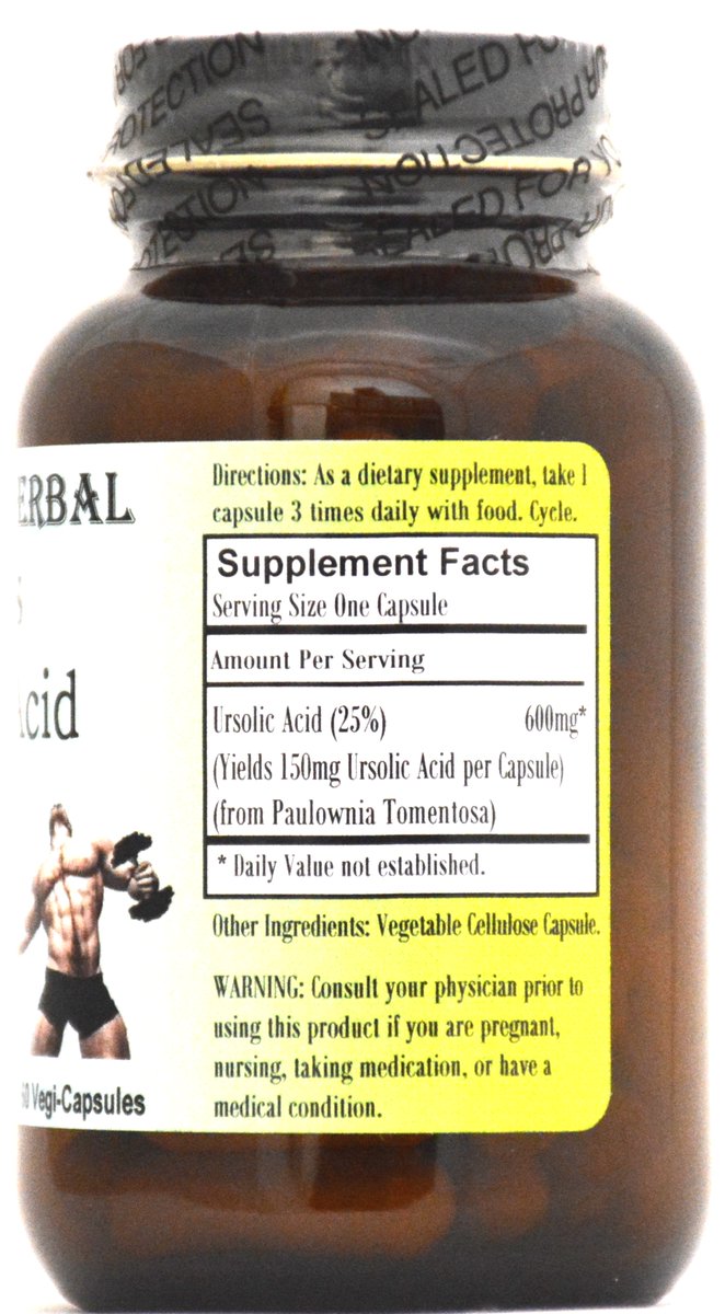 barlowe's tweet photo. Barlowe's Herbal Elixirs "WEEKEND DEAL" is Ursolic Acid at 35% OFF! Builds Muscle, Reduces Fat, and Offers Many Other Profound Health Benefits! No Stearates! No Fillers! No Junk!

Buy at: https://t.co/VHmXs1H6GU https://t.co/F9opQgpKPv
