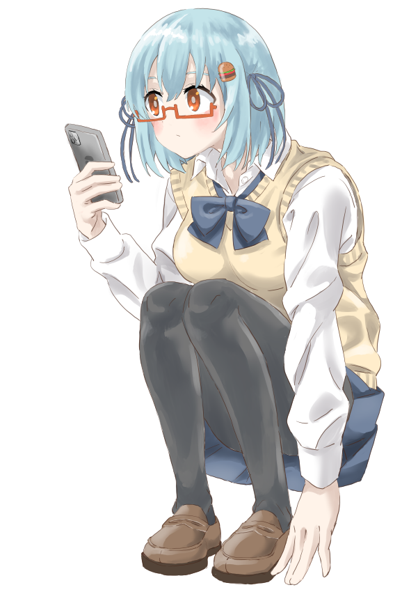 「ハンバーガーちゃんを……描きました 」|木村本質のイラスト