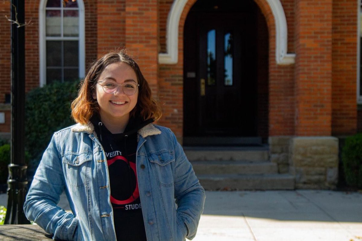 otterbeinalumni's tweet photo. “The 4 years I have spent at #Otterbein are the reason I am who I am today. I received support from my friends, TEM, faculty, &amp; staff. The quiet peaceful village will always have a special place in my heart and I’ll miss hearing the bells play the Love Song ." - Casey Rife '20 https://t.co/pnWcJIwcym