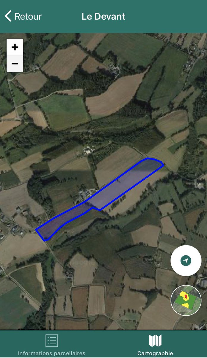 Premier résultat de conseil azoté à la parcelle (dose moyenne) sur blé tendre rgt techno .Dose déjà apporté   110 U reste à mettre 76 U .Secteur HENON 22, semé          mi-novembre 2019.Prochaines cartographies de modulations (plus précis) en début de semaine. #wanaka#agroptimize