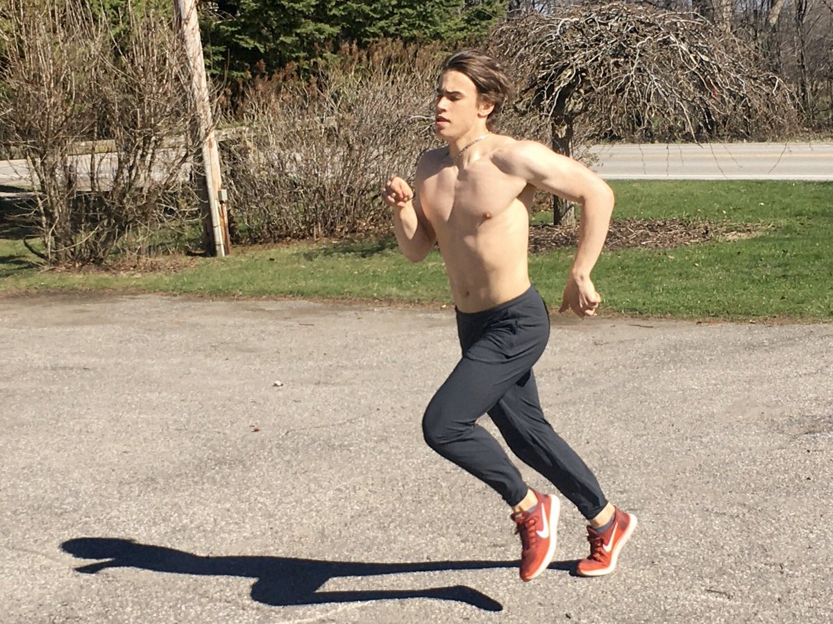 Yesterday was fitness testing day. #HockeyAtHome #StayInWorkOut