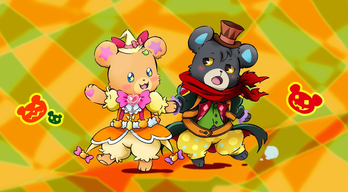 O Xrhsths 圏外 Sto Twitter 劇場版 魔法使いプリキュア キュアモフルン 当時 クマタ とダークマターの設定を見た時に一目ぼれしてクマタとモフルンを滅茶苦茶描いてたwww