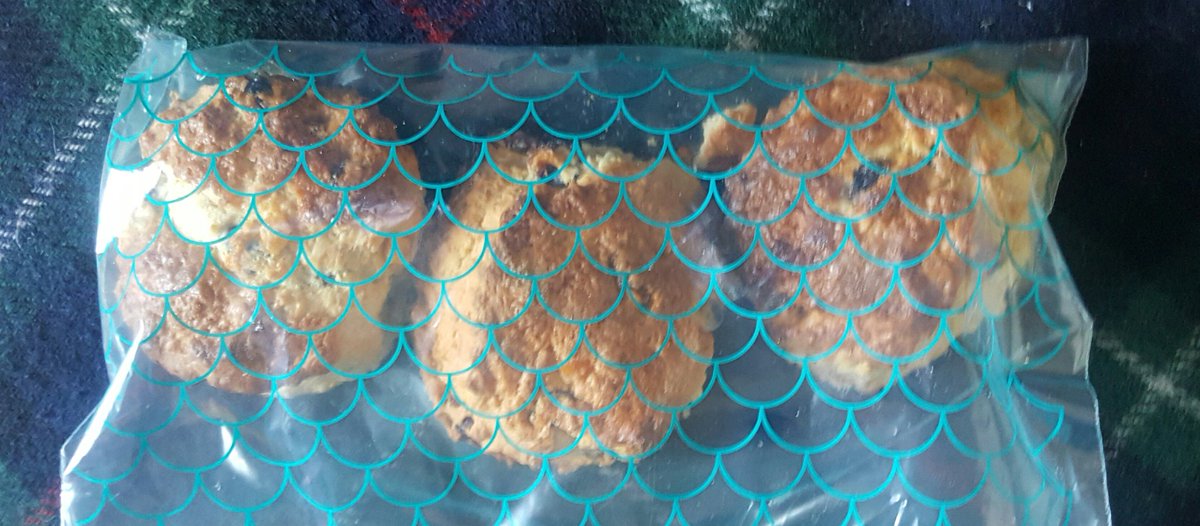 DavidLeaver2's tweet photo. @RagTagMisfits I have re-gifted the pudding recipe book to my friend Faye @EliteDryCleaner. She is my personal baker during 'lockdown'.Last week a Victoria Sponge;this week scones. As there is recipe for everyday I'm sure I'm in line for a number of 'surprises'. https://t.co/YtBcpdvxCJ