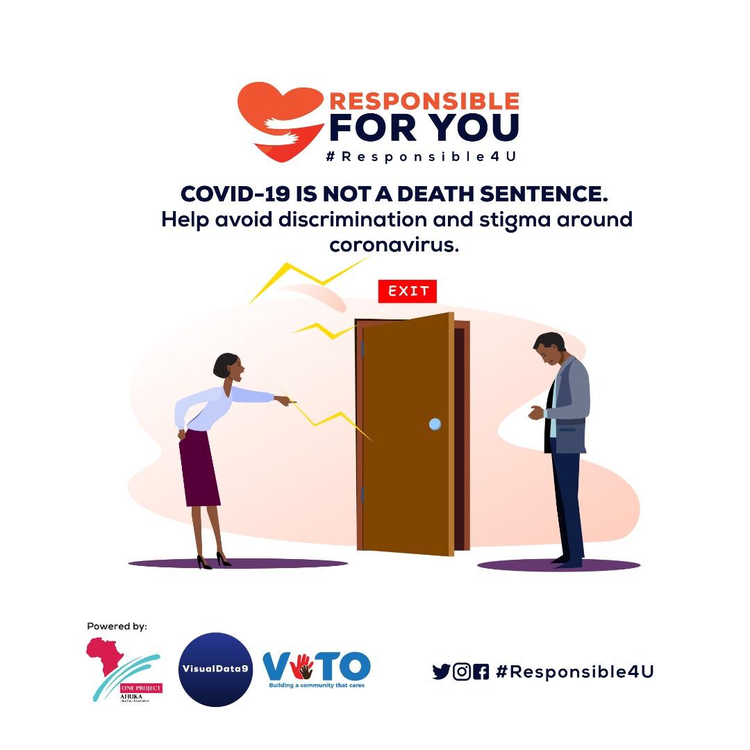oneprojectafrik's tweet photo. Avoid discrimination and stigma around #COVIDー19 , it is not a DEATH sentence!
#StayHome #staysafe #stayhopeful #collaboration 
#responsible4u https://t.co/na8ajVPXzs https://t.co/AigirIaZ8Z