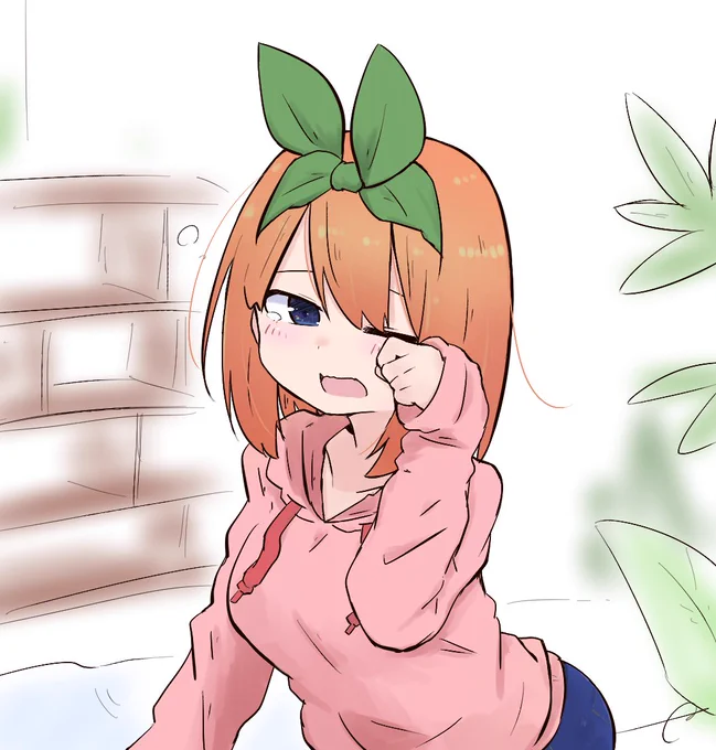 「んむぅ…あれ?いつの間にか寝てた…」 