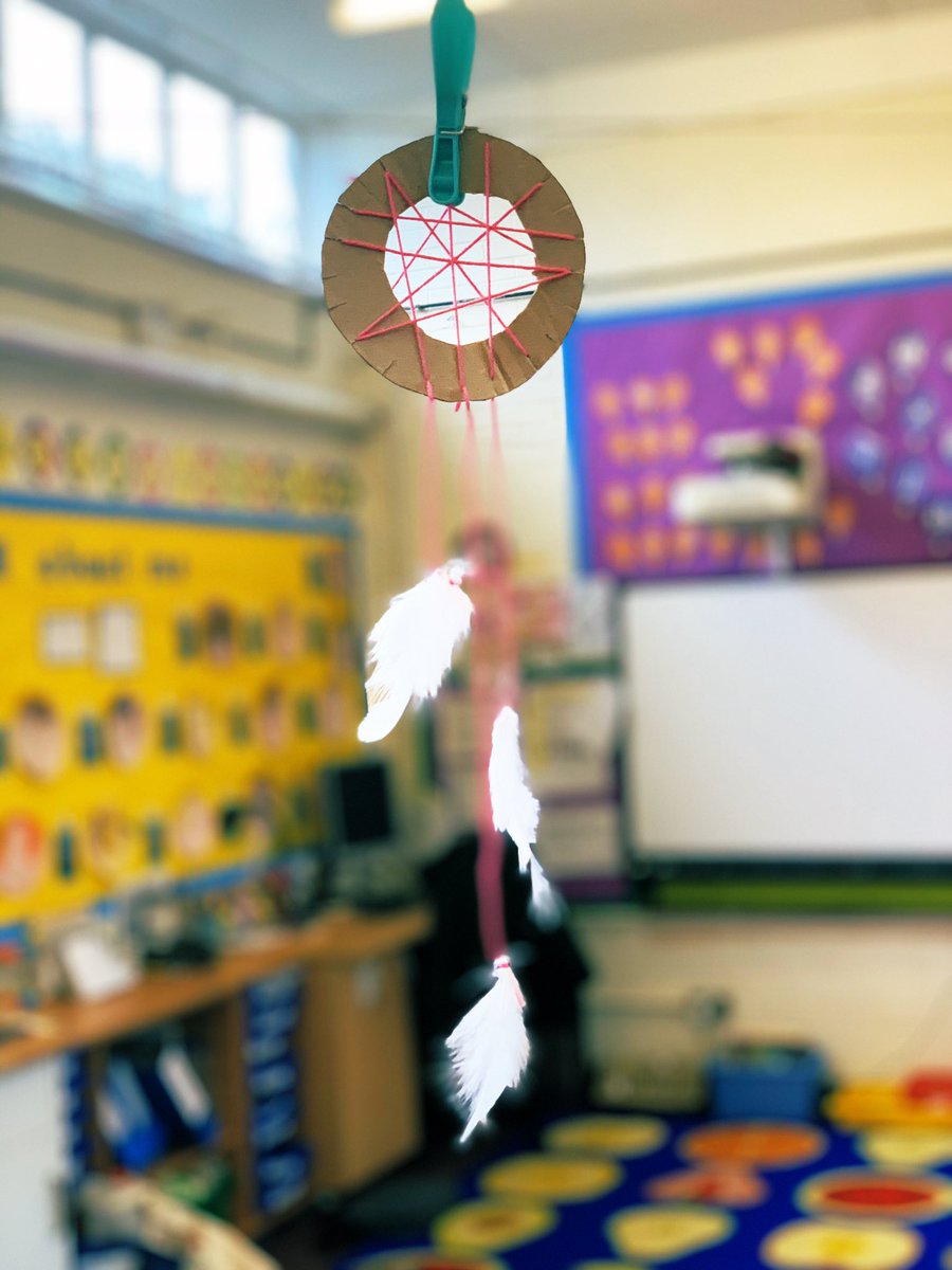 A beautiful dream-catcher from Friday afternoon <a href="/TheHillPrimSch/">The Hill Primary</a>