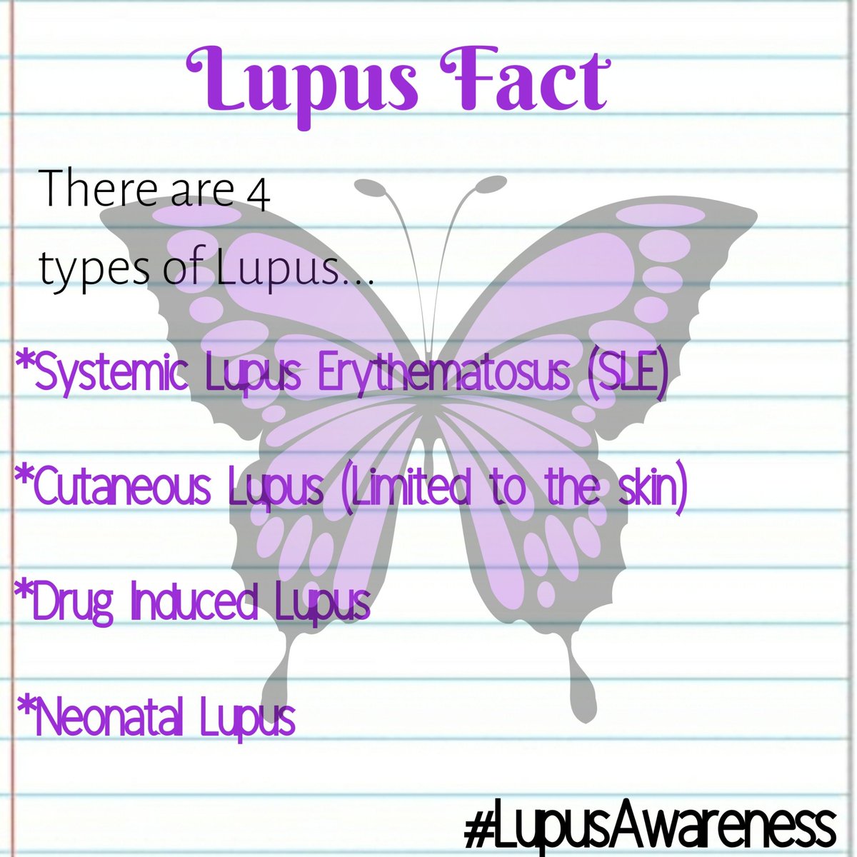 Day 2, Today I just wanted to give more insight on the different types of Lupus. 
Twitch.tv/oneomen
#OmenFam #Lupus #LupusAwareness #LupusAwarenessMonth #KnowledgeIsPower #Learn #LupusFoundationOfAmerica #CharityStream #SolvingTheCruelMystery
