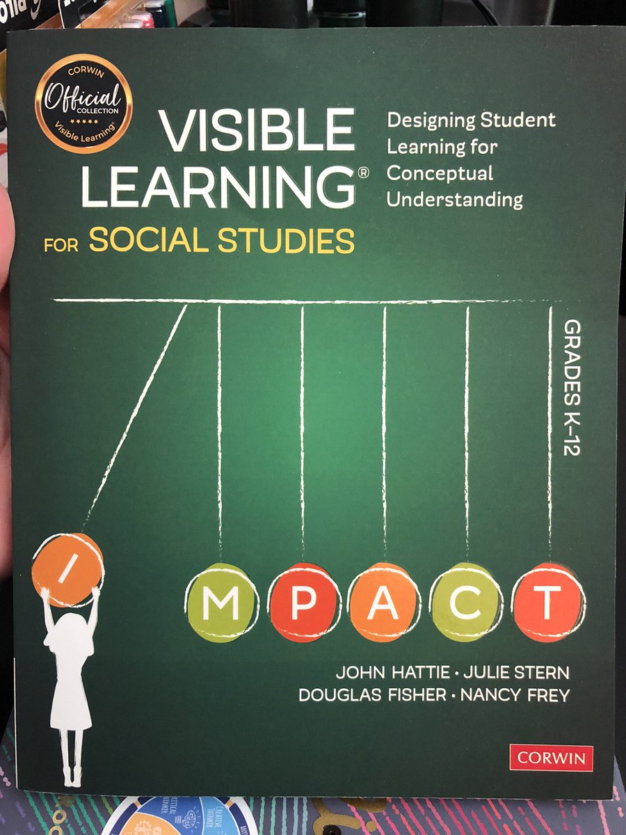 Awesome mail day. I can’t even explain how excited I am to read this book!! Social Studies + @VisibleLearning = OMG YES! @john_hattie @JulieHStern @DFISHERSDSU @NancyFrey #sschat #socialstudiesmatters