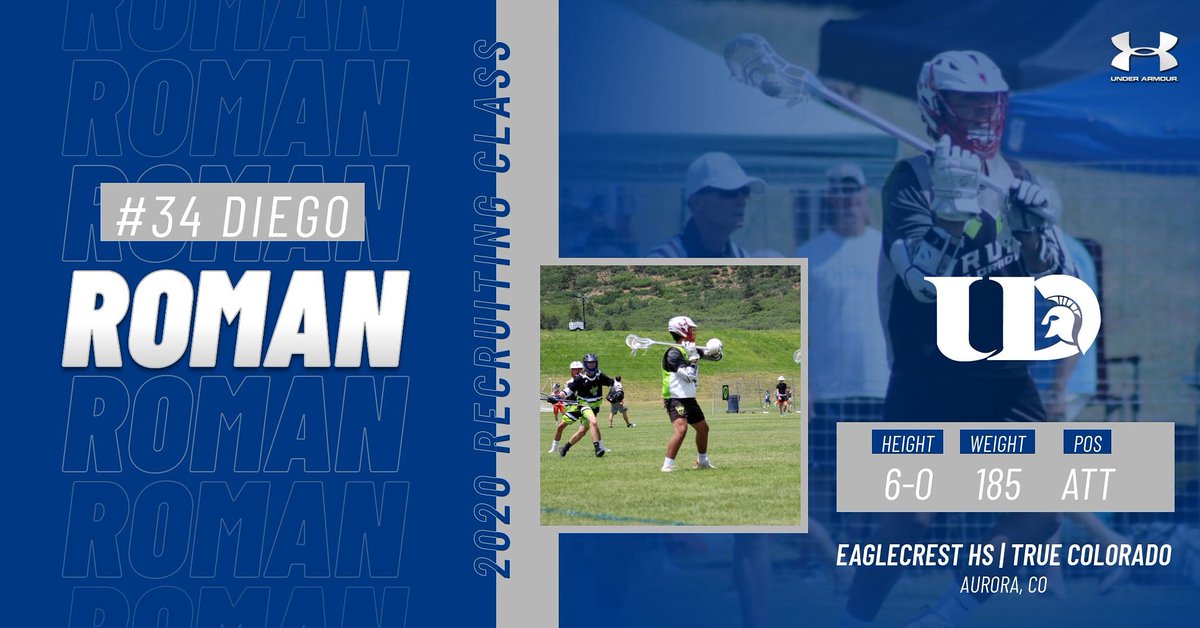 dubuqueMlax's tweet photo. Next up on our incoming freshman spotlight is Diego Roman! Diego comes to UD from Aurora, CO where he is a go-to Attackman for Eaglecrest HS and True Colorado. Diego plans on studying wellness and exercise science here in Dubuque. Welcome Diego! @lax_player_22 @TrueLacrosseCO https://t.co/DlxtNXB2G6