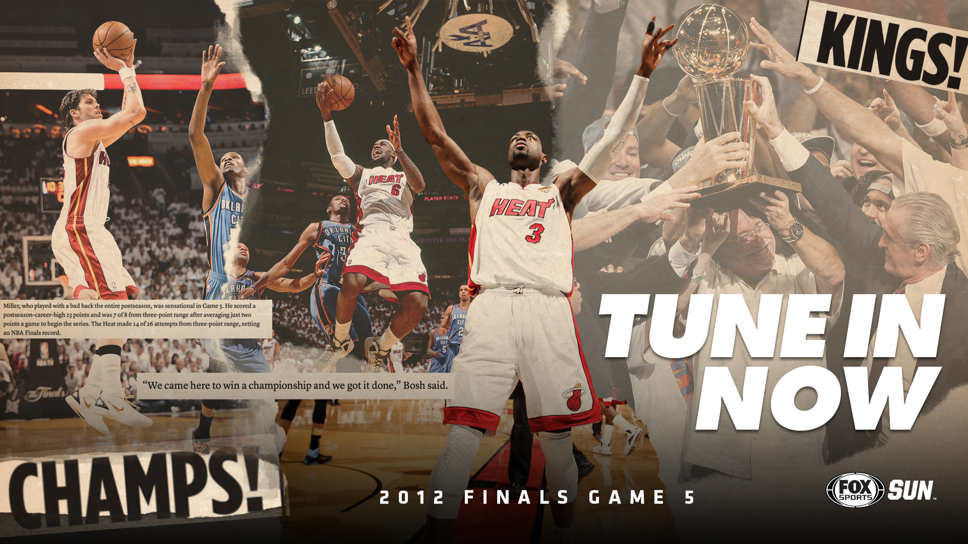 Miami HEAT on X: It's Championship time! Tune into @FoxSportsHEAT