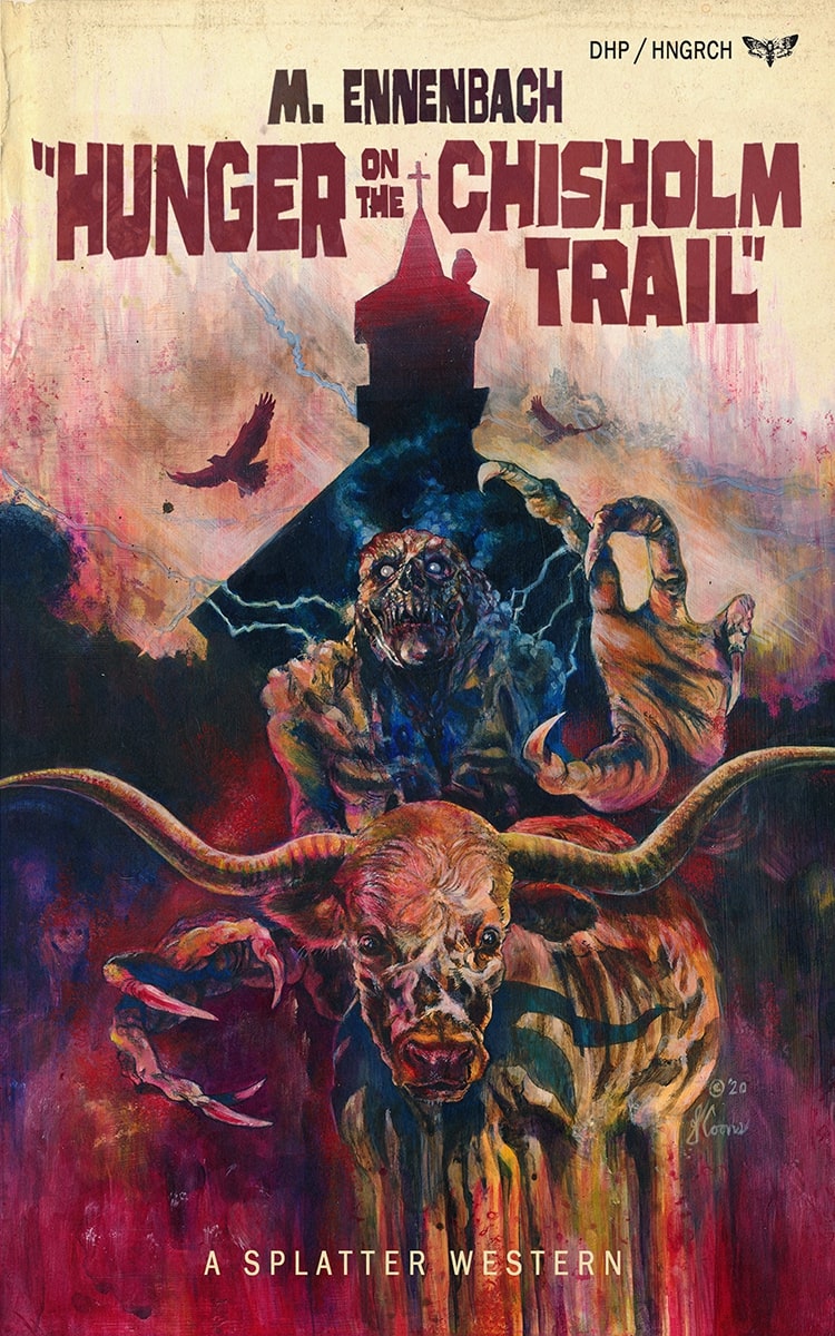 Look what just went live!  Kindle version of the second book of our Splatter Western Series, "Hunger on the Chisholm Trail" by <a href="/EnnenbachMike/">Mike Ennenbach</a>.  Paperback should be closely behind it later today or tomorrow.  I only submitted it two hours ago.    amazon.com/dp/B087ZLZGM8