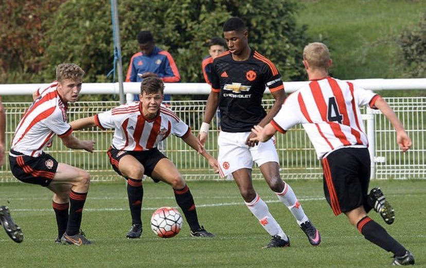 MarcusRashford's tweet photo. To the Academy Players 🗣 https://t.co/PgszKFuatu