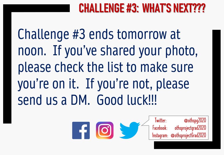 OTHS 2020 Project Grad tweet media