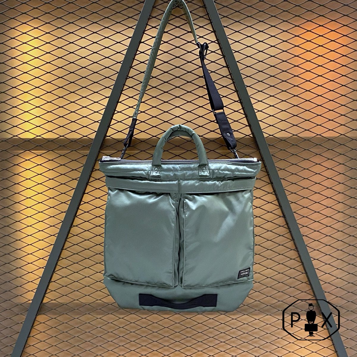 PORTER EXCHANGE в X: „“PX TANKER 2WAY HELMET BAG Sage Green PORTER EXCHANGE в X: „“PX TANKER 2WAY HELMET BAG Sage Green