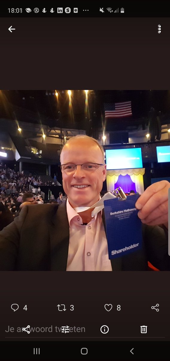 peterpaul_vries's tweet photo. Retweet if you miss - like I do - visiting #Omaha for the Annual Meeting of #BerkshireHathaway and enjoying, with 40.000 fellow #Berkshire Investors, the great comments and answers of #WarrenBuffett (89) and #CharlieMunger (96). I'll watch #berkshire2020 online &amp; be back in 2021! https://t.co/YK8LodA48F