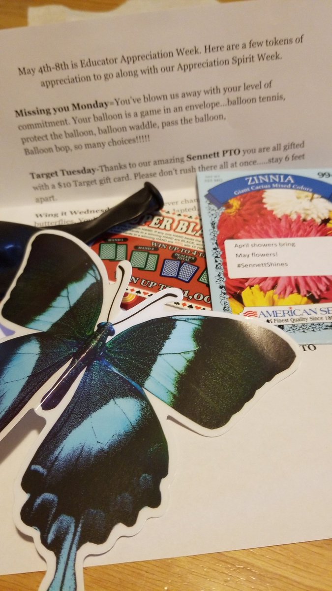 Ms_Kambix's tweet photo. Got a surprise in the mail today! Thanks to an amazingly supportive sunshine committee and PTO! #sennettshines https://t.co/3OXANpwO8d