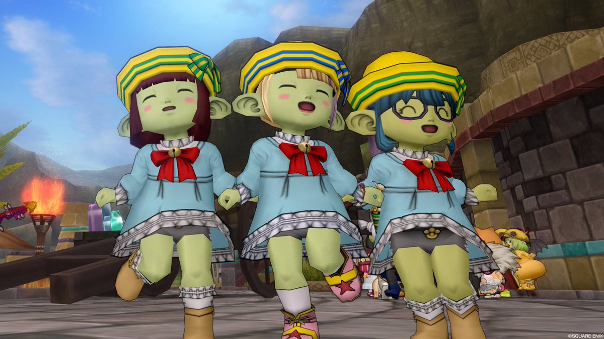 ホヨヨ アラレ 園児ドレア作った自分が言うのもなんですが可愛いよね うん可愛い ドレア真似して頂いてとても嬉しいです 布教してくれてるキッドちゃんにも感謝です 園児ドレアは各々の意図で着て写真をちらっと撮るだけの集団なので何か強制事も