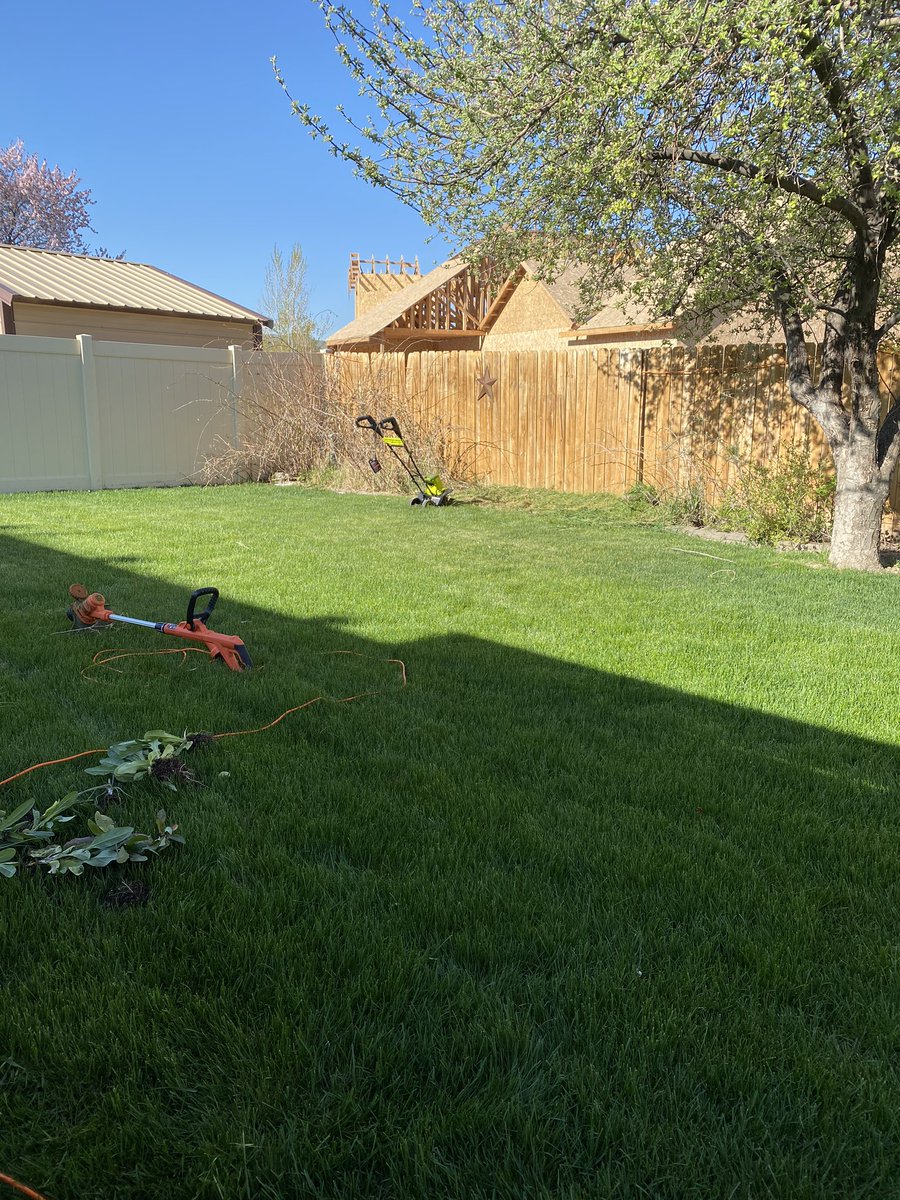 HalWaldramMusic's tweet photo. Dealing with #Fibromyalgia sucks but occasionally I get a good day and can work. Iβll pay for it tomorrow but the yard looks good. #lotsofbreaks https://t.co/Rg2lNxKKT9