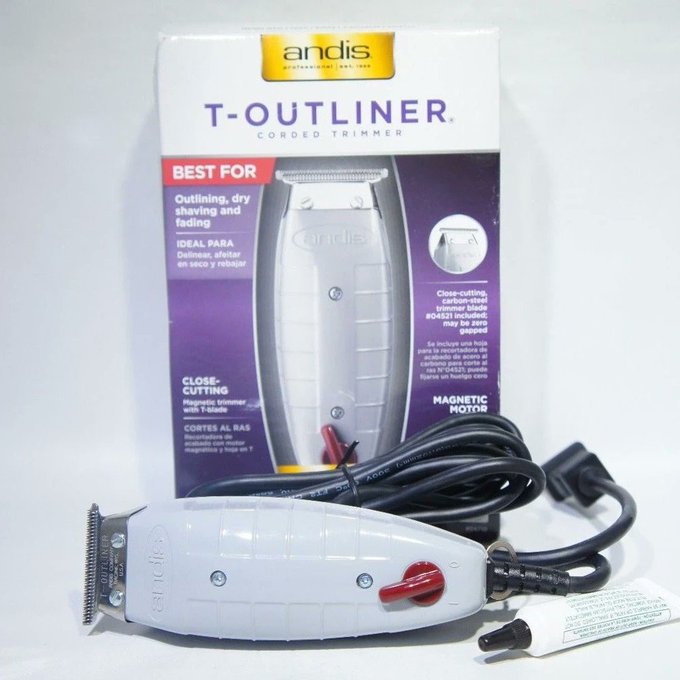 Codes4Deals's tweet image. Wolfin' it these days? No problem. At least shave &amp;amp; tighten up the hairline.

Cop the classic Andis Professional T-Outliners/Hair Trimmer with T-Blade, Gray 

Starting at $72.99

amzn.to/2KpeM0T #ad #andis #toutliners