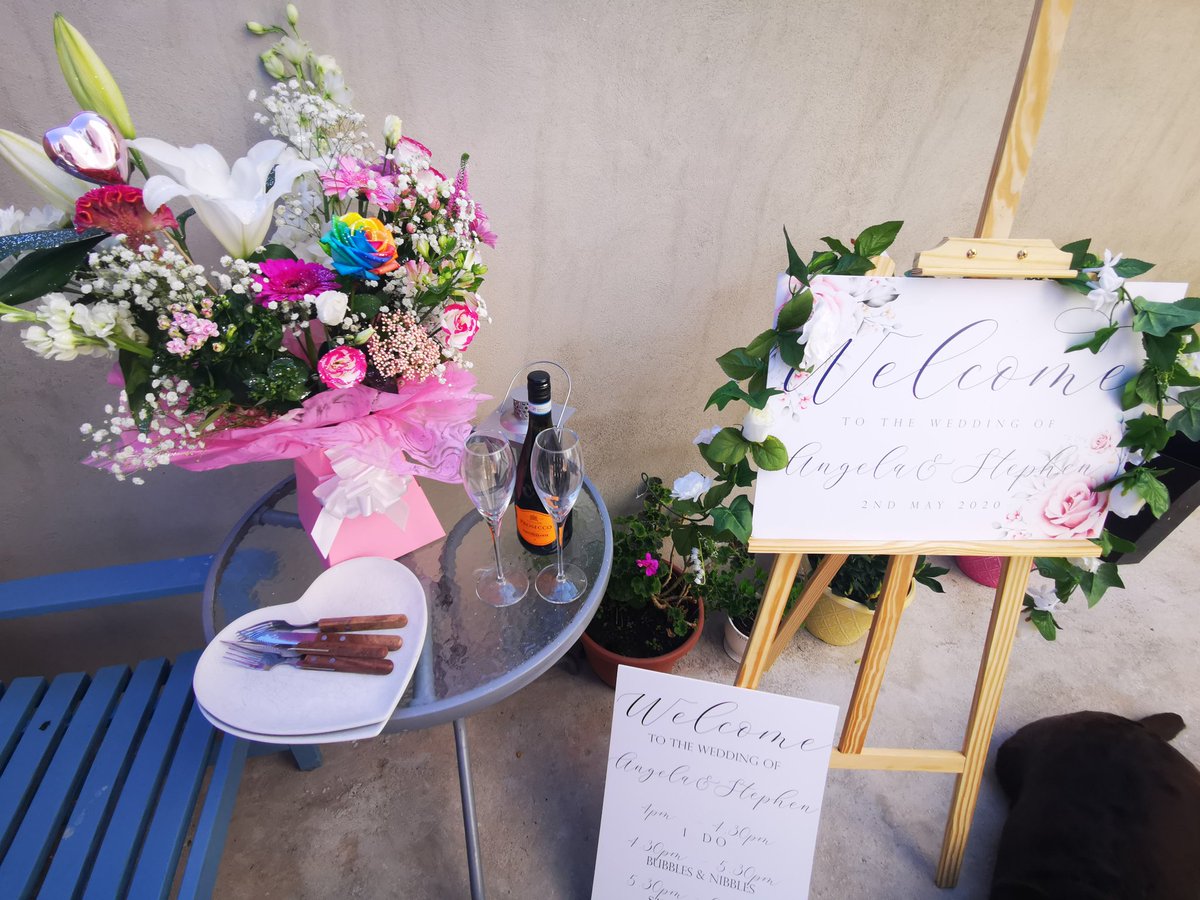 WylieAnge's tweet photo. Today was our wedding day. Instead we are now making it an official 'Us' day and will take this day each year to focus on our relationship. The wedding will happen just not today ๐ช โค๏ธ #cancelledwedding
#COVID__19
#coronavirus
#weddingday
#lockdown
#bridetobe
#usday https://t.co/BTpA0oKZyw