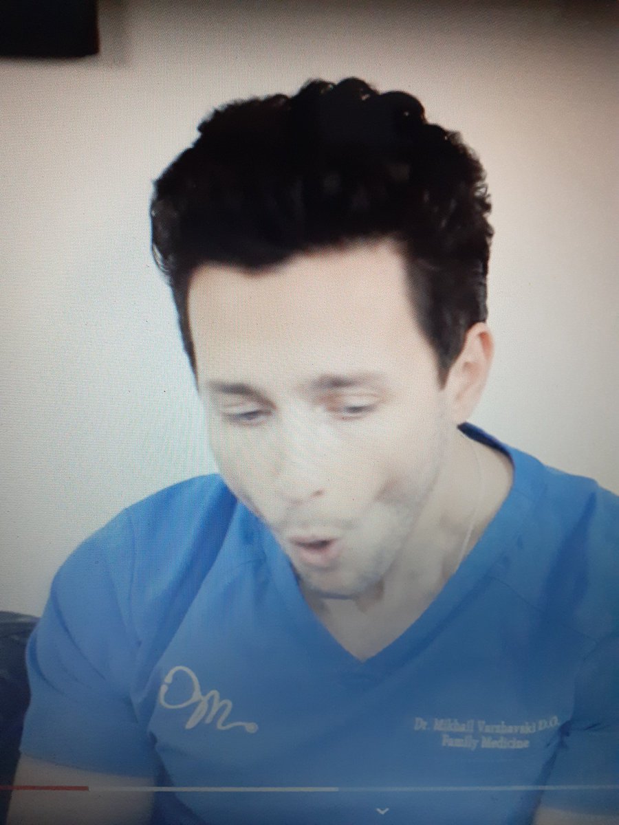 LBranicka's tweet photo. @RealDoctorMike went to go eat so I paused the video I couldn't stop laughing https://t.co/Bmlm6dhJzj