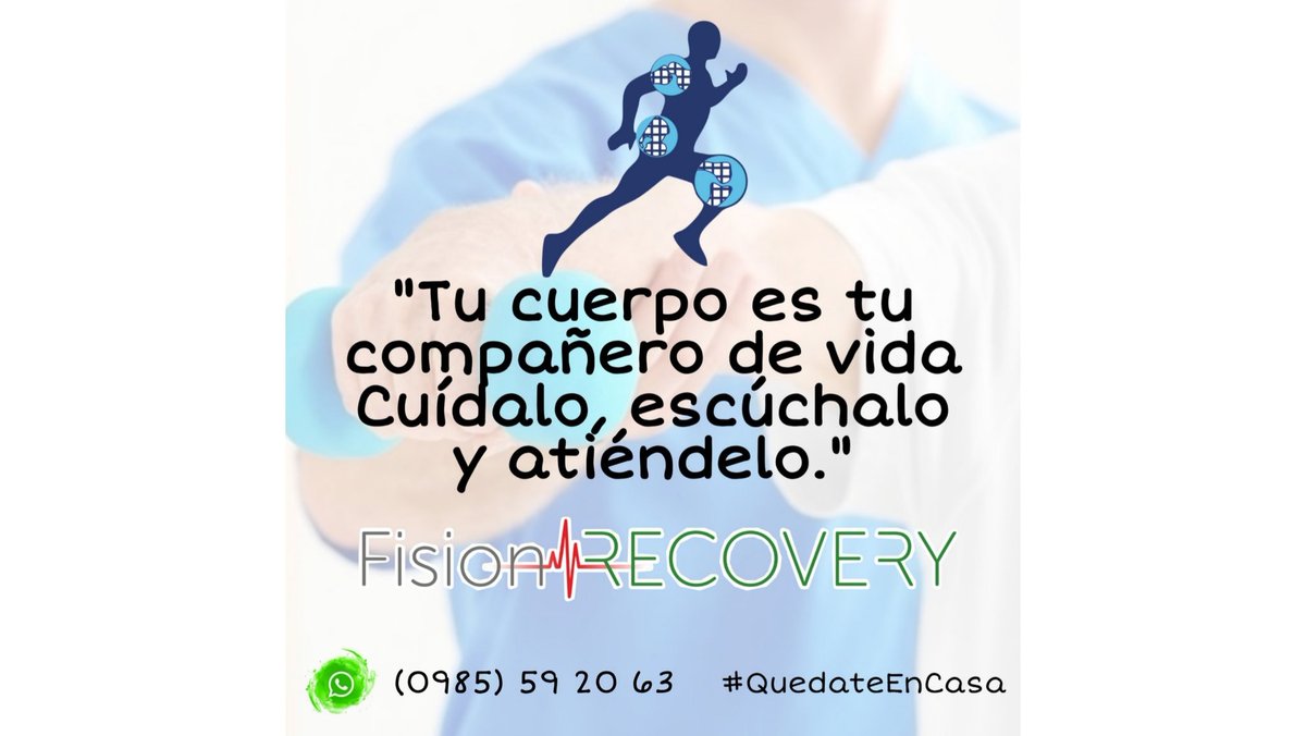 fisionrecovery's tweet photo. #QuedateEnCasa #FisionRecovery https://t.co/MSo2c6OVr8