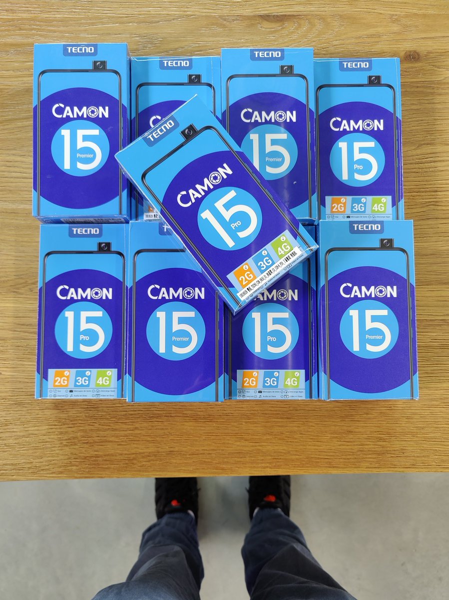 Here it is. Just retweet this tweet and make sure you're following @UnboxTherapy for your chance to win one of these Tecno Camon 15. Good luck!