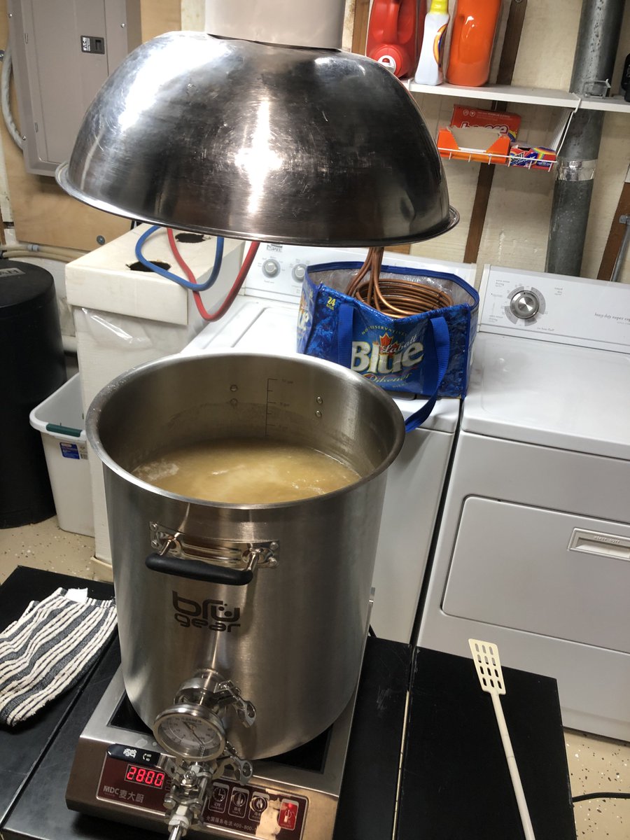 juddman19's tweet photo. Big Brew Day! Brewing an IPA (big brew recipe), got a new batch of cider in the fermenter (peach pear), and cleaning bottles! @HomebrewAssoc  #bigbrew @THIRSTYclub https://t.co/hCYhfvRw9e