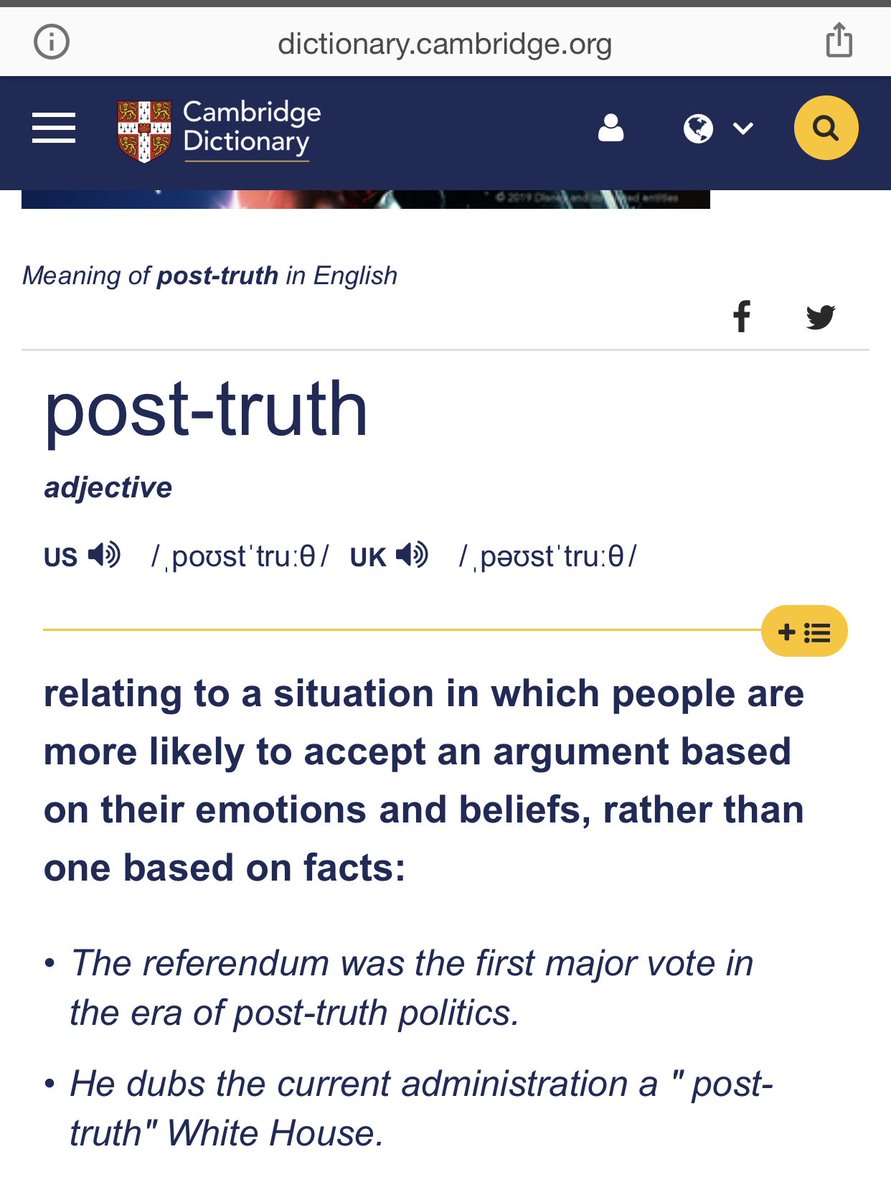 Lucas Oliveira J E Silva Post Truth Gotta Be The Word Of The Year Again Maybe The Word Of This Century Posttruth