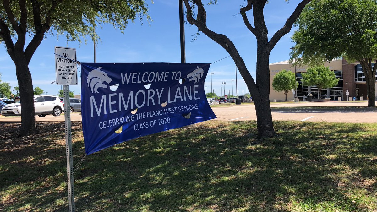 Thank you to all the Blue Nation K-12 teachers and staff for helping to celebrate our seniors on their ride down “Memory Lane “! #wolfpackseniors2020