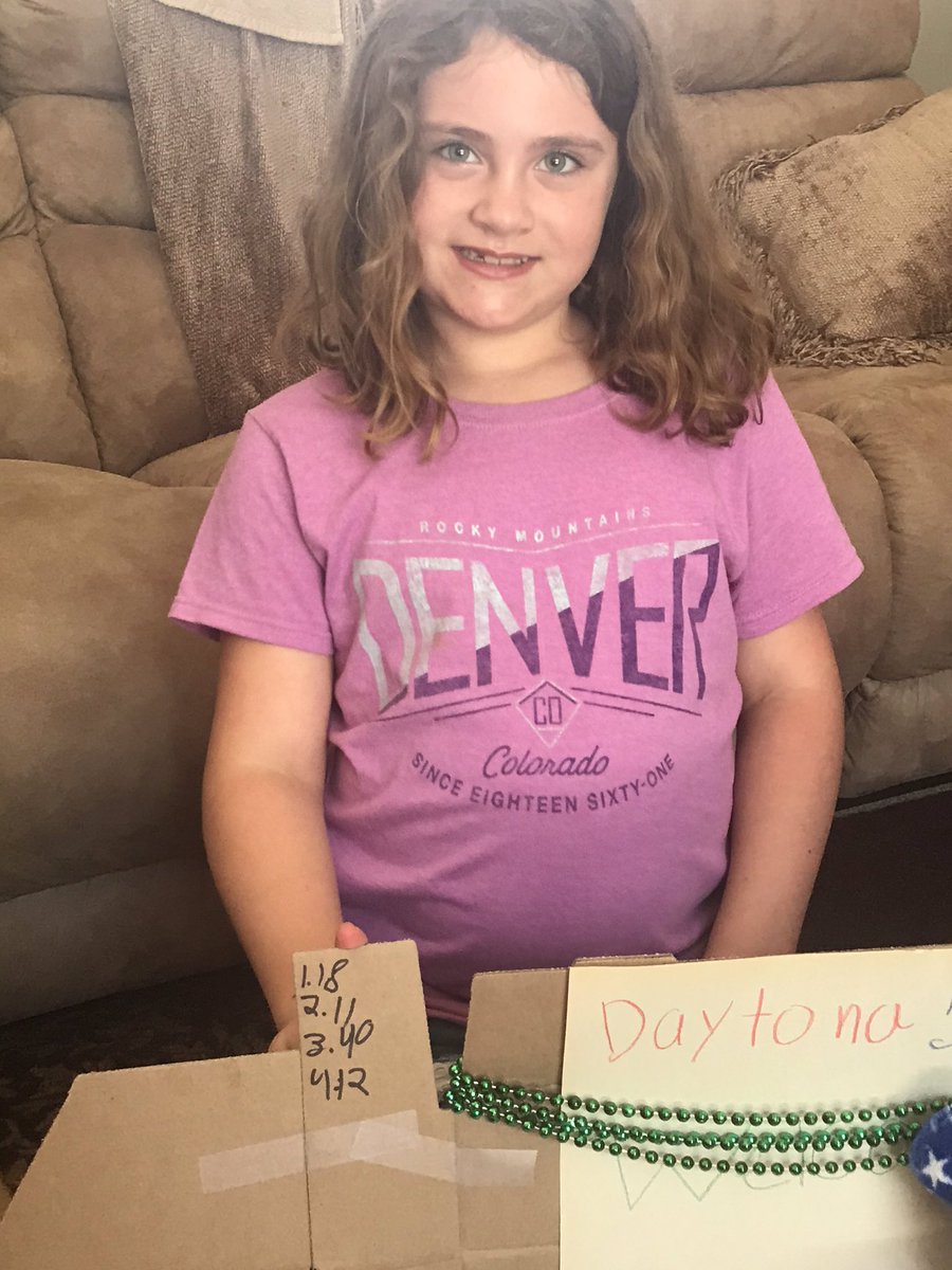 She made a habitat for her racing bear!! In her world Kyle Busch always wins! @DISupdates <a href="/KyleBusch/">Kyle Busch</a> <a href="/SamanthaBusch/">Samantha Busch</a>