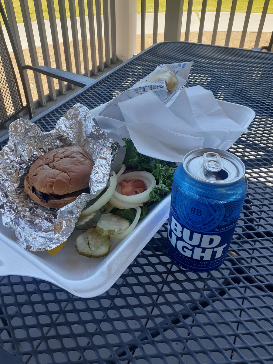 Sense of normalcy at the golf course snack bar.
