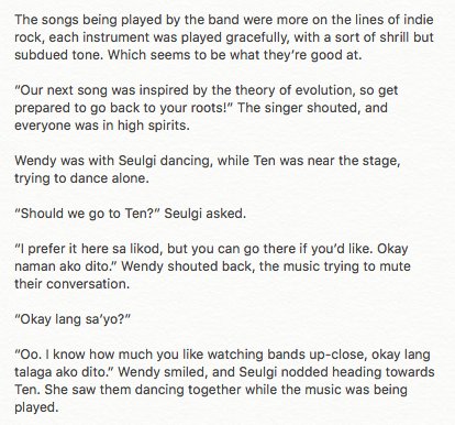 105.2 The night is young and so are theyNote: I messed up the thread, but this scene happened before Wendy was dancing solo.