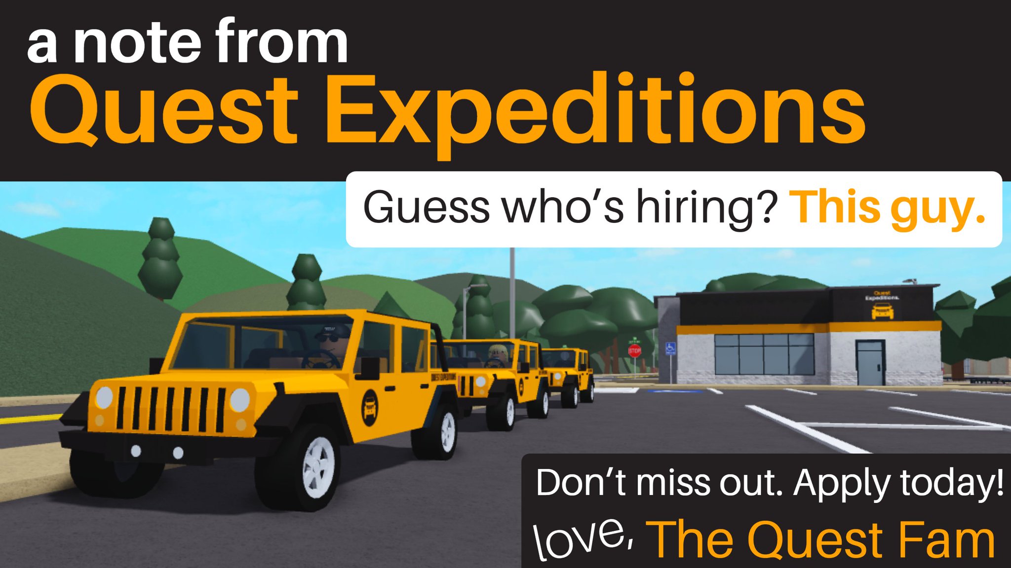 Quest Expeditions On Twitter Ladies And Gents We Re Hiring Smirking Face Check Out How To Get Involved With An Awesome Employer Here Https T Co Jikcv1ybt4 Https T Co Vcnhioqpww - 2048x1152 roblox chill face
