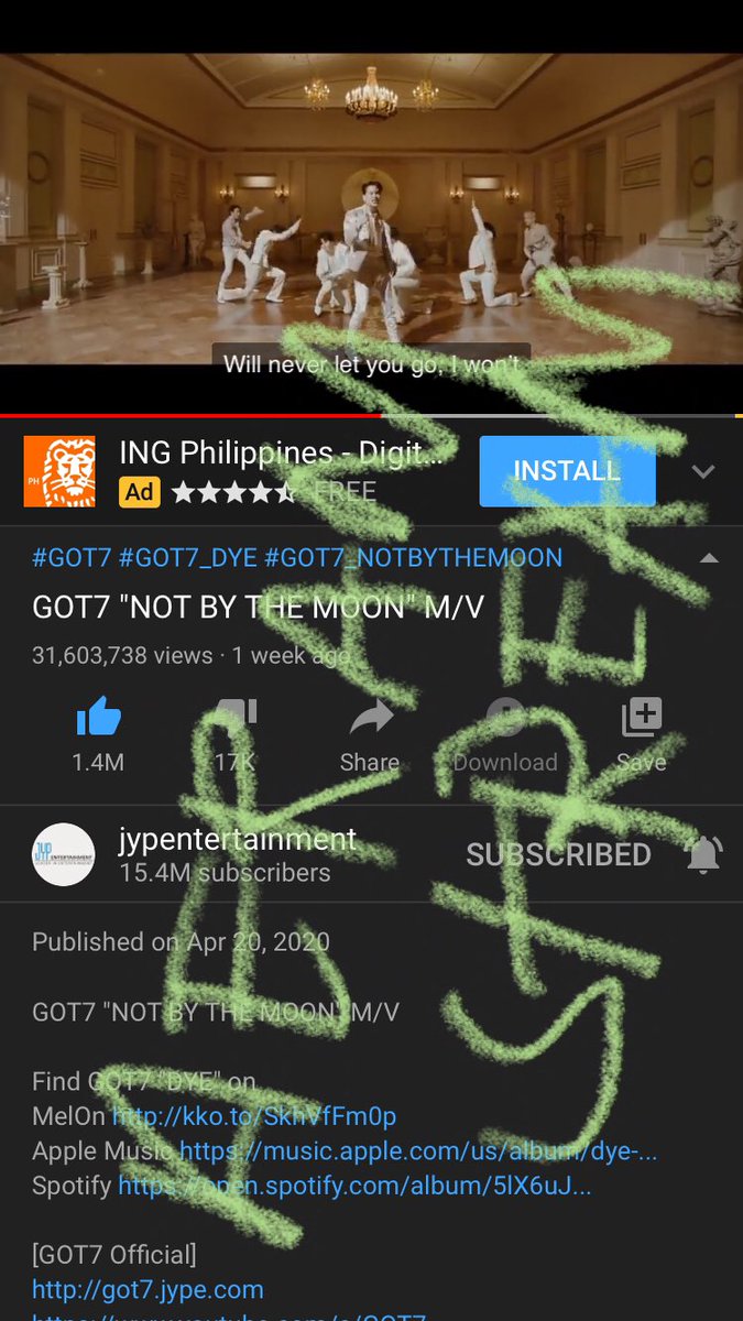 KIMJISOOYYAH's tweet photo. @ahgayana Thank you so much 💚✨ @GOT7Official  #GOT7  #IGOT7 https://t.co/jCLIuUvsn5