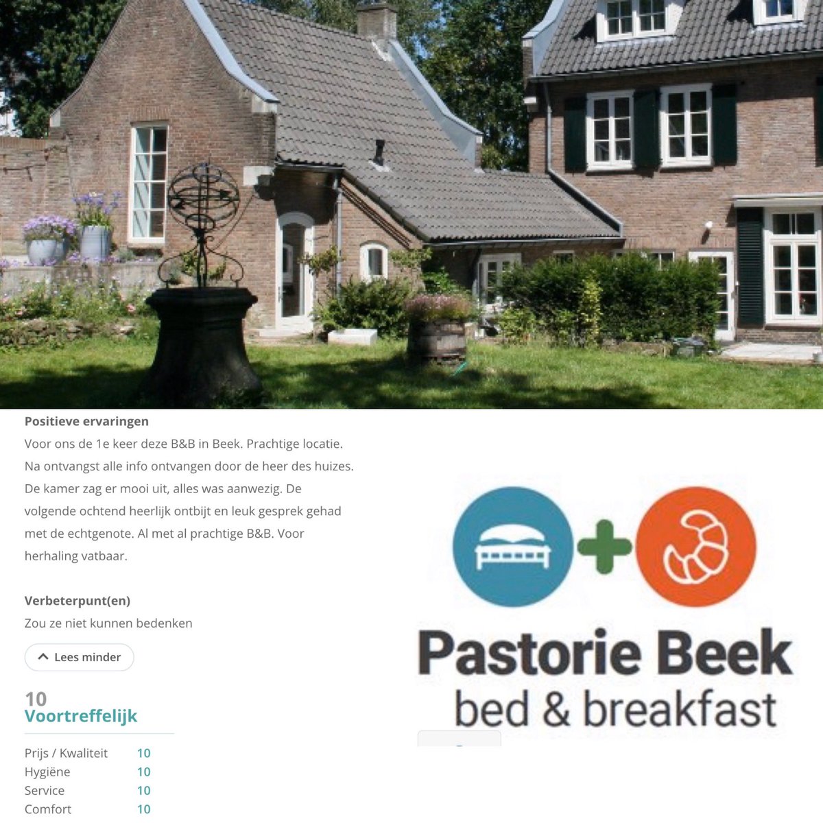 Zelfs met coronaregels lukt t weer prachtige reviews te ontvangen!
➡️bbpastoriebeek.nl

#coronaproof #bedandbreakfast #tevredengasten #Nijmegen #Beek #wandelen #fietsen #walkofwisdom #n70 #pieterpad #lekkerevenweg