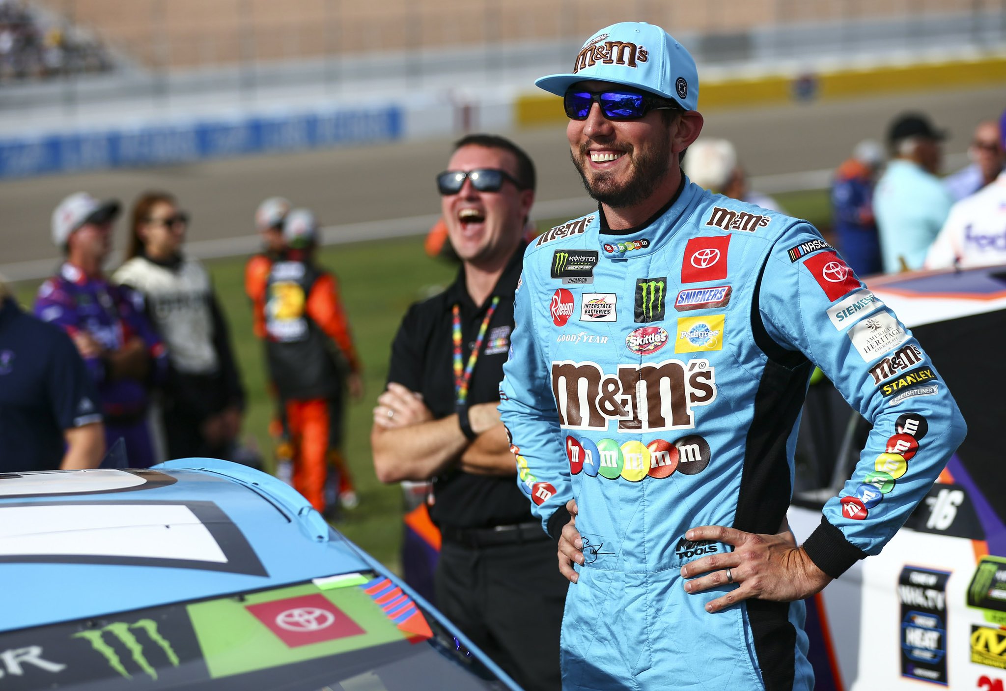 Happy Birthday to the man KYLE BUSCH!! Can t wait to see you back on the track! 