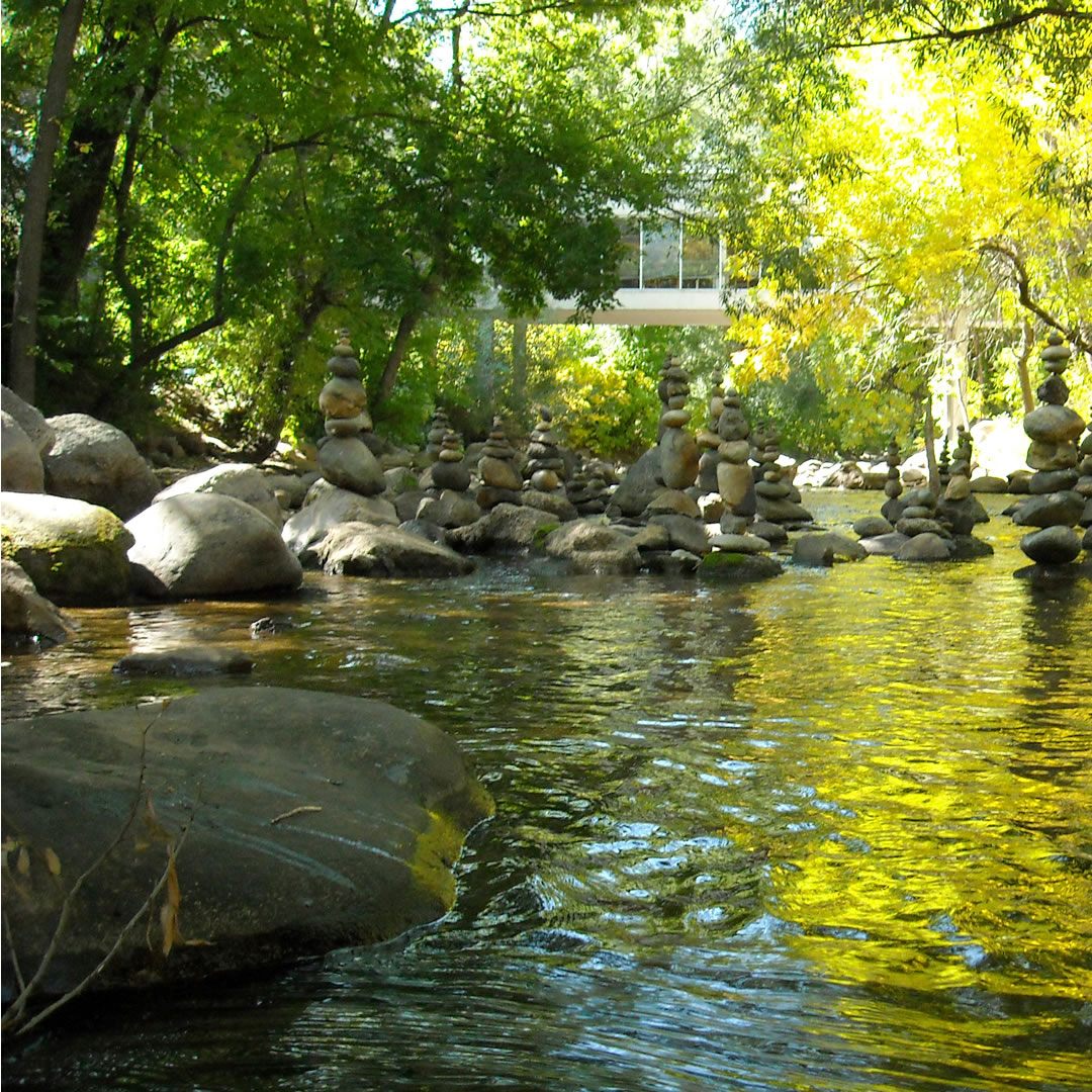 boulderlibrary's tweet photo. “Nature does not hurry, yet everything is accomplished.” - Lao Tzu
This image of Boulder Creek, balanced rocks, and the Main Library is from 2009. Perhaps you even recognize it from your own library card!
#nature #bouldercreek #boulderpubliclibrary #stones https://t.co/QoQKtaxZyB