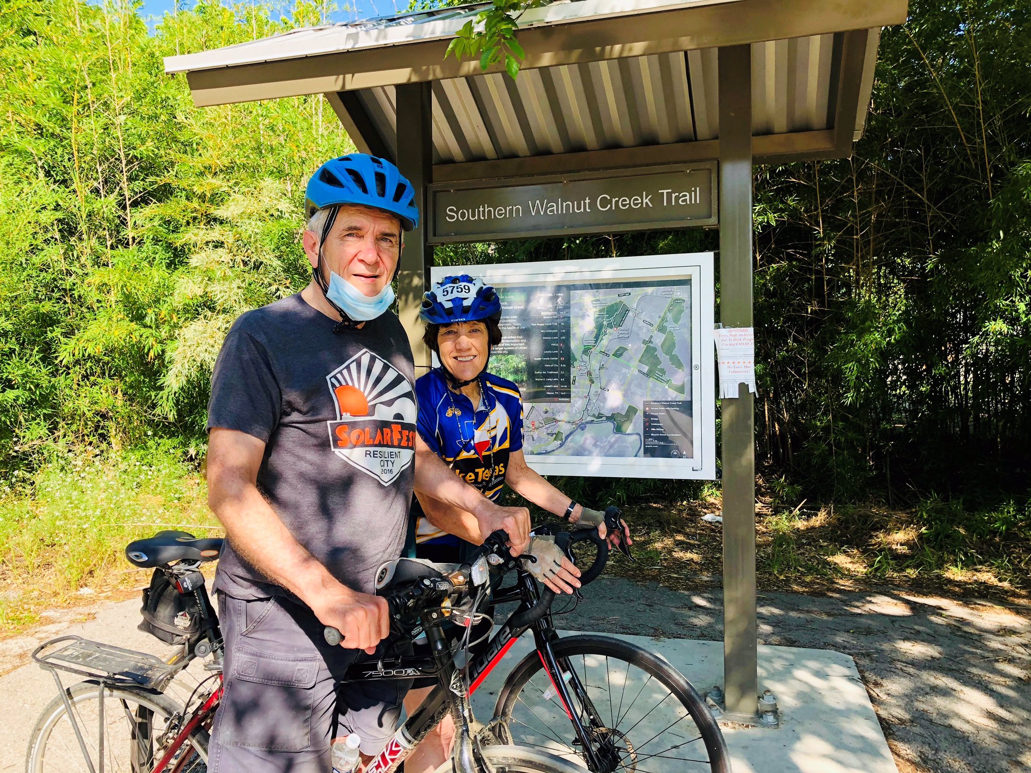 Walnut creek mountain outlet bike trail