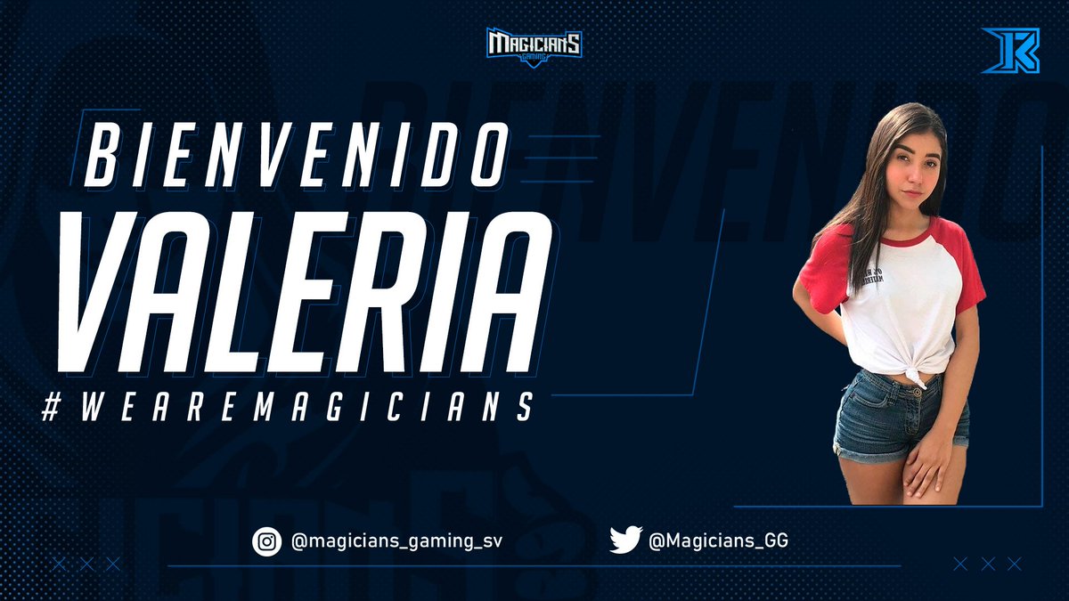 #Bienvenida | #NewInfluncer

🗣️Le damos la Bienvenida a esta hermosa chica que estara con nosotros en el Team como Influencer apoyandonos un poco con las publicaciones asi que Bienvenida @ItsValeEspinoza a la Familia de Magos

#WeAreMagicians