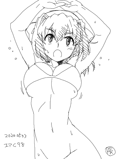 @kaneson_type89 重ね重ねお疲れ様です…ならば夜中に妙ちゃん描けました!今後ともよろしくです 