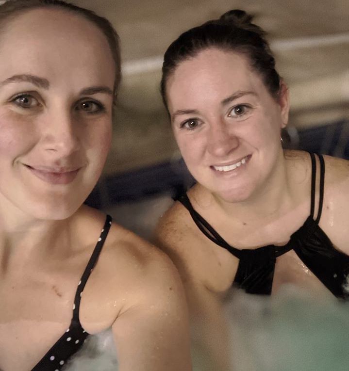 Another fun memory to share from our guests.
After a long day, these two special guests found the perfect way to melt away the cares of the day - in our hot tub.
Thank you, Angela, for sharing your memory with us.
#travel #inspiration #resorts