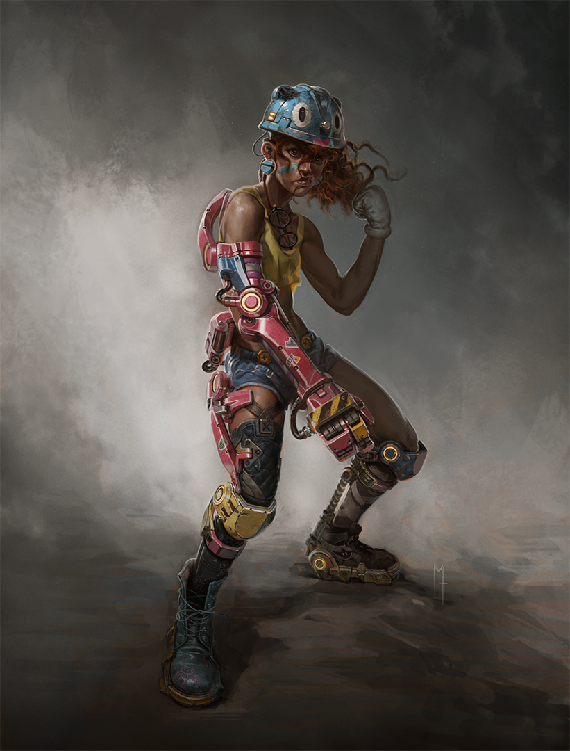 BleedingEdgeNT's tweet photo. Time for another #ConceptToConsole: Gizmo!
Concept art created by our Senior Concept Artist @marco2d ๐จ๐ฅ #BleedingEdge https://t.co/epGVqJcz1w