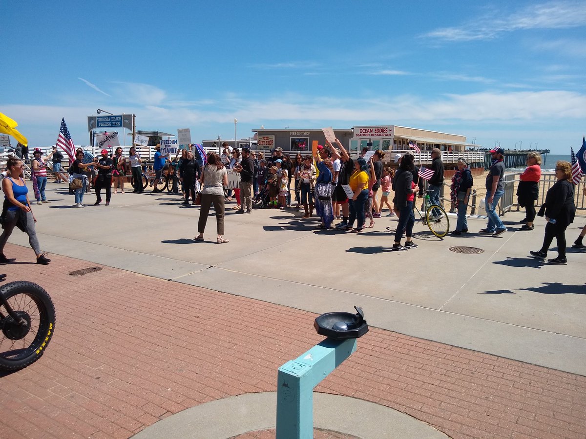 knotty_otter's tweet photo. #openVirginia #openVB #rally #openthebeaches #freedom 
Not a single ounce of local media coverage... #wtkr #wavy https://t.co/ecWi1y4jUT