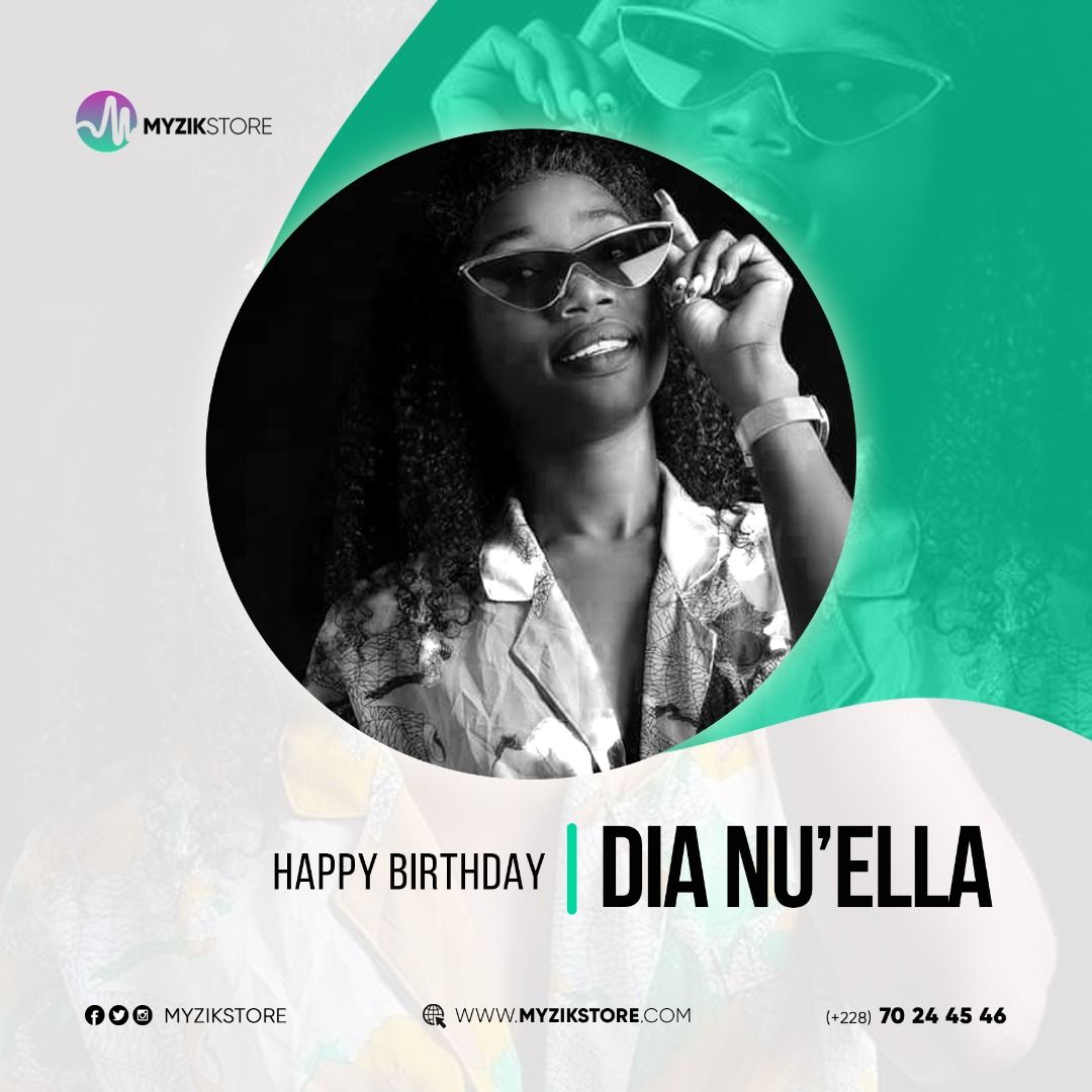 MyzikStore's tweet photo. Joyeux anniversaire à l'artiste @DiaNuEllaOff qui a tout récemment rejoint MYZIKSTORE comme site d'hébergement de ses prochaines sorties. Bien de choses dans sa carrière ! Quels sont vos morceaux préférés de l'artiste ?
#MyzikStore https://t.co/yoWTu1bzu6