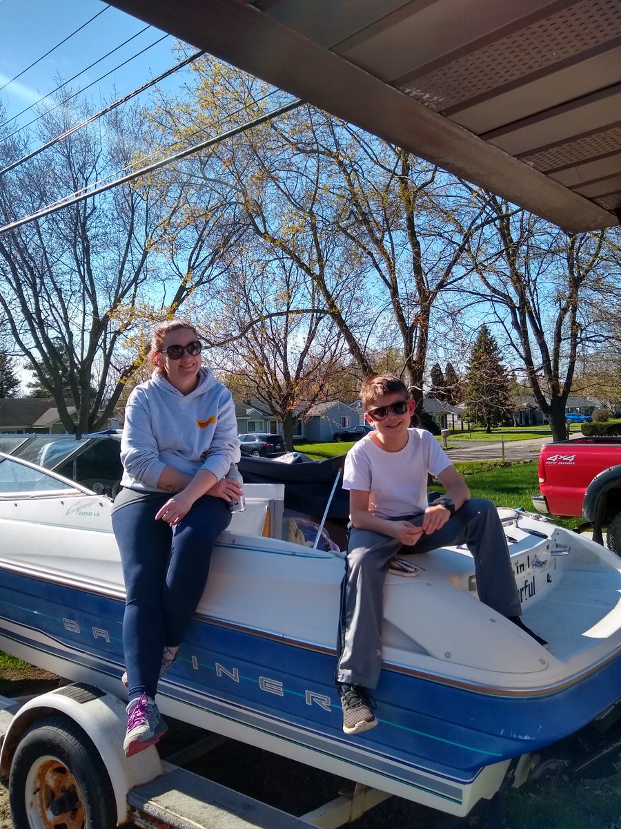 Great day to be on the boat!