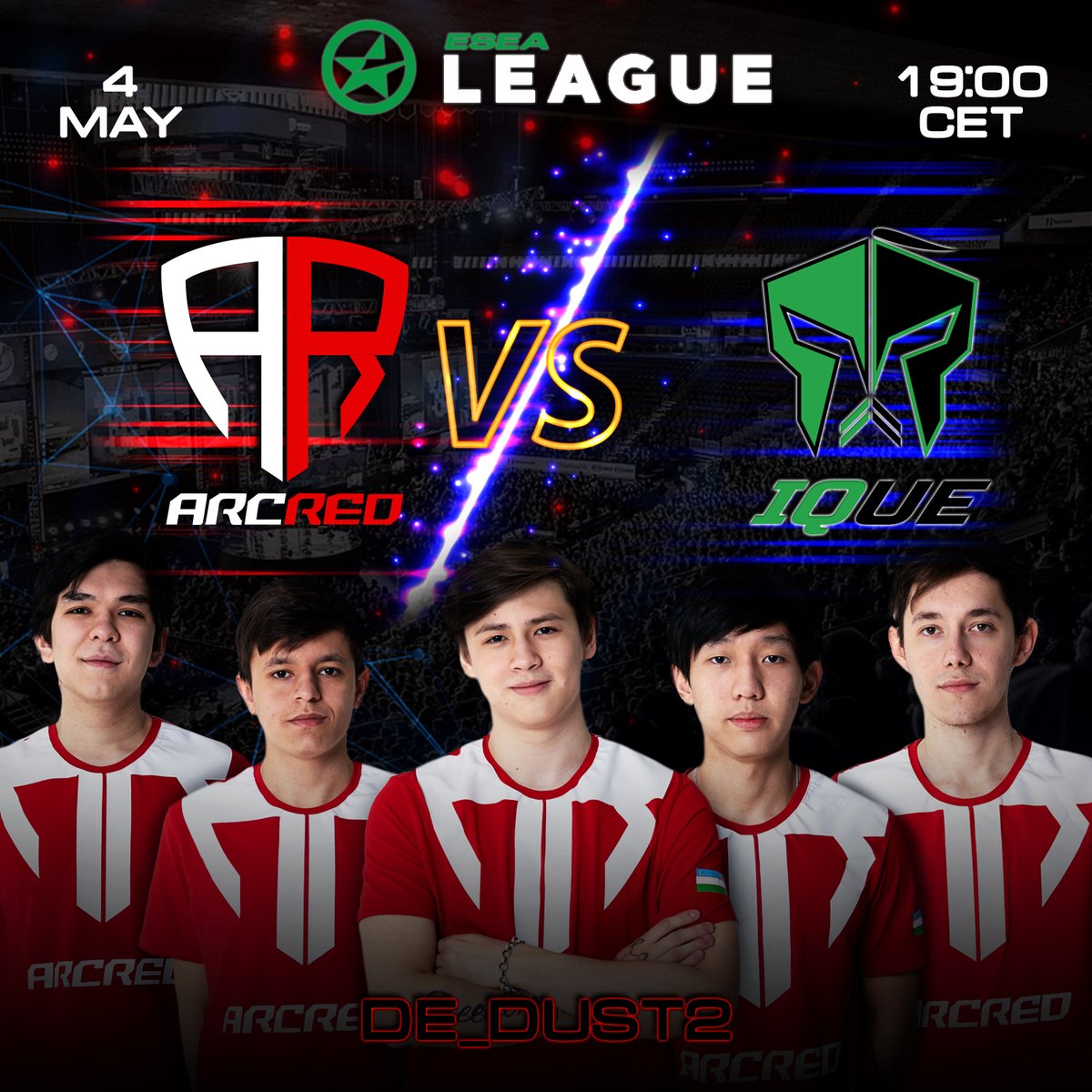 ARCRED (@arcreduz) on Twitter photo Third game of <a href="/ESEA/">ESEA League</a> Intermediate League will be against <a href="/iquegg/">IQUEᅠᅠᅠᅠᅠᅠᅠᅠᅠᅠᅠᅠᅠᅠᅠᅠᅠᅠᅠᅠᅠᅠᅠᅠᅠᅠᅠᅠᅠᅠᅠᅠᅠ༝</a> on May 4
🕗 19:00 CET / 22:00 UZT
🚩 DE_DUST2 Third game of <a href="/ESEA/">ESEA League</a> Intermediate League will be against <a href="/iquegg/">IQUEᅠᅠᅠᅠᅠᅠᅠᅠᅠᅠᅠᅠᅠᅠᅠᅠᅠᅠᅠᅠᅠᅠᅠᅠᅠᅠᅠᅠᅠᅠᅠᅠᅠ༝</a> on May 4
🕗 19:00 CET / 22:00 UZT
🚩 DE_DUST2