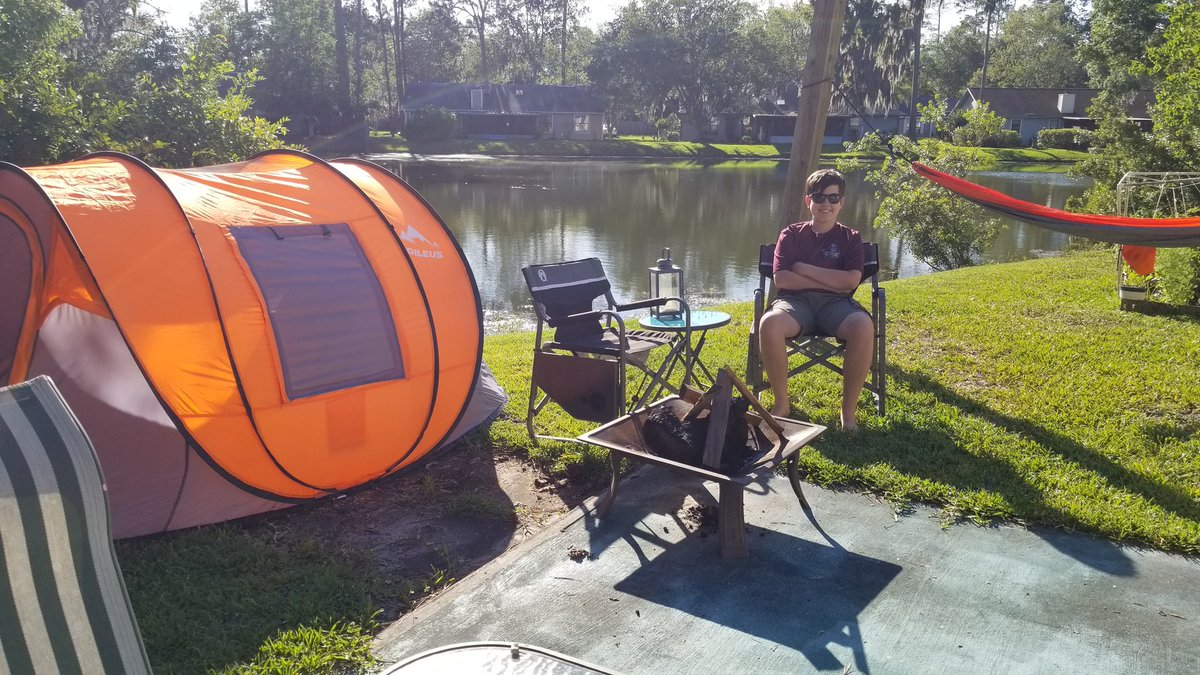 jeffroyal's tweet photo. #CampIn #ScoutingAtHome https://t.co/2TqPUDVQ4A
