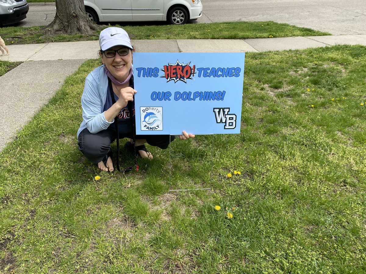 Nice surprise to wake up to this morning! Thank you Scott and Jessica Long! @Long_DohertyWB <a href="/WBSD_Dolphins/">Doherty</a> <a href="/wbloomfieldschl/">wbloomfieldschl⚓️</a>